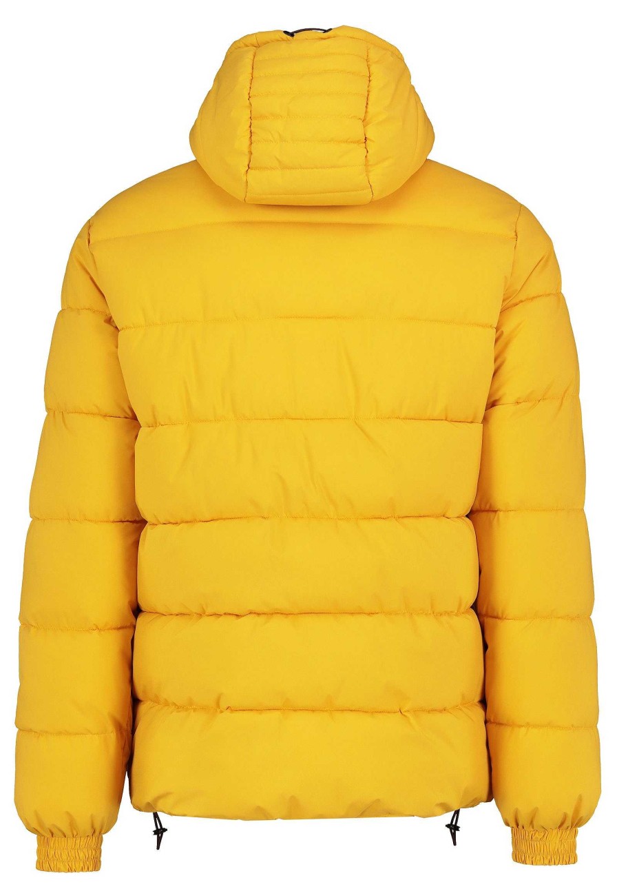 Men SUBLEVEL Jackets | Winter Quilted Jacket Yellow