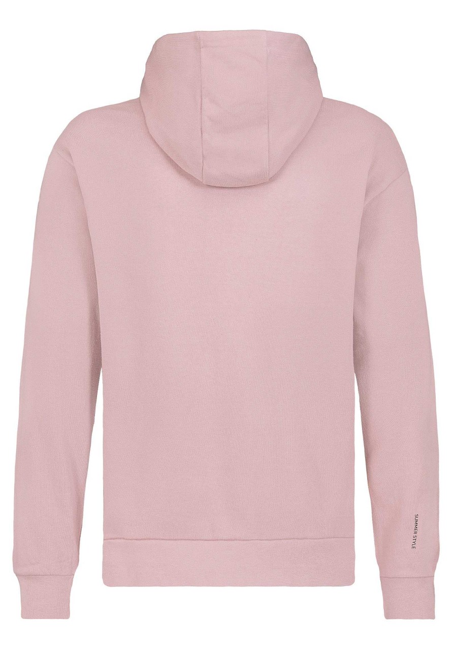 Men SUBLEVEL Popular | Sweat Hoodie With Mini Print Light Rose