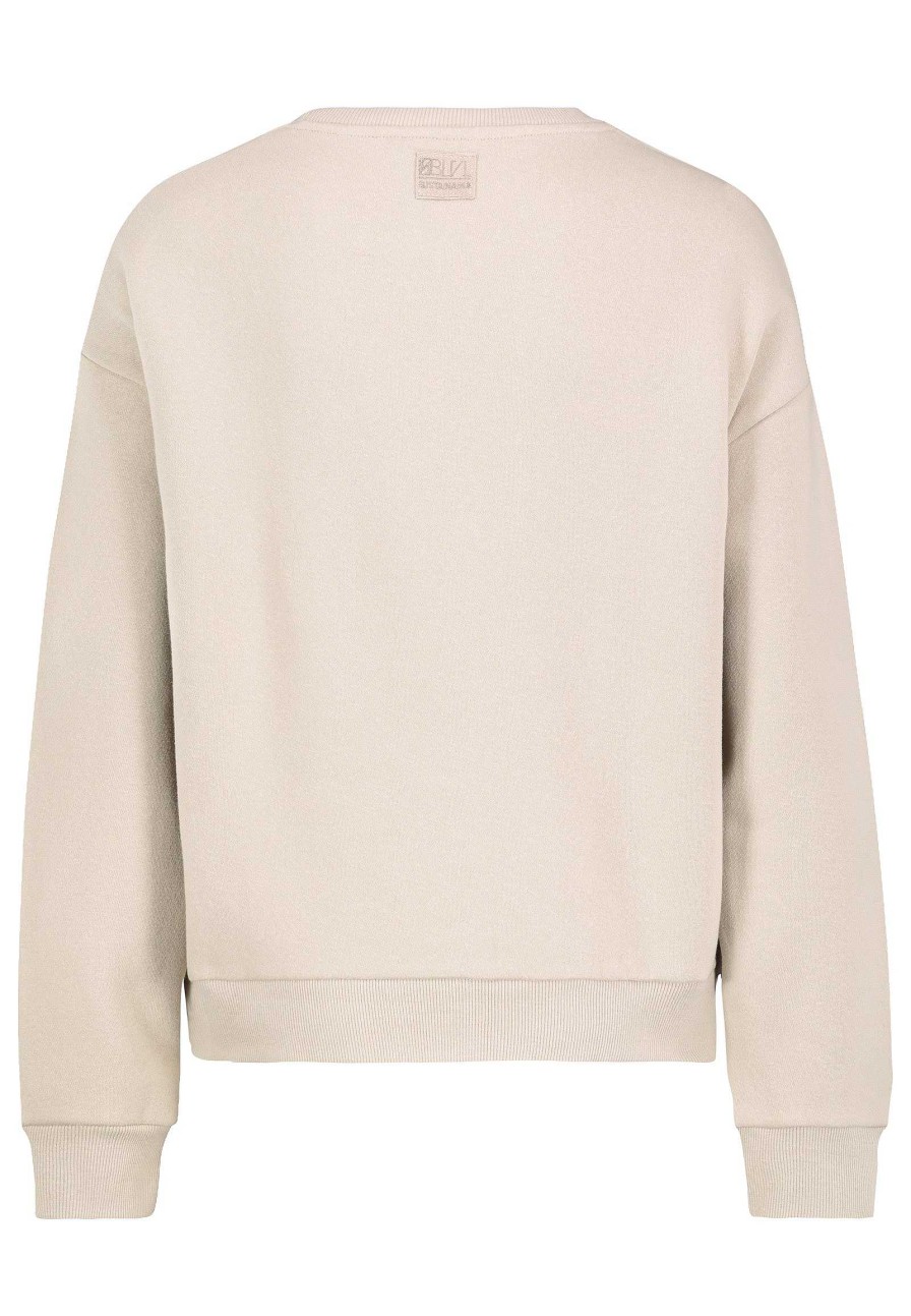 Women SUBLEVEL Pullover | Organic Sweatshirt Light Beige