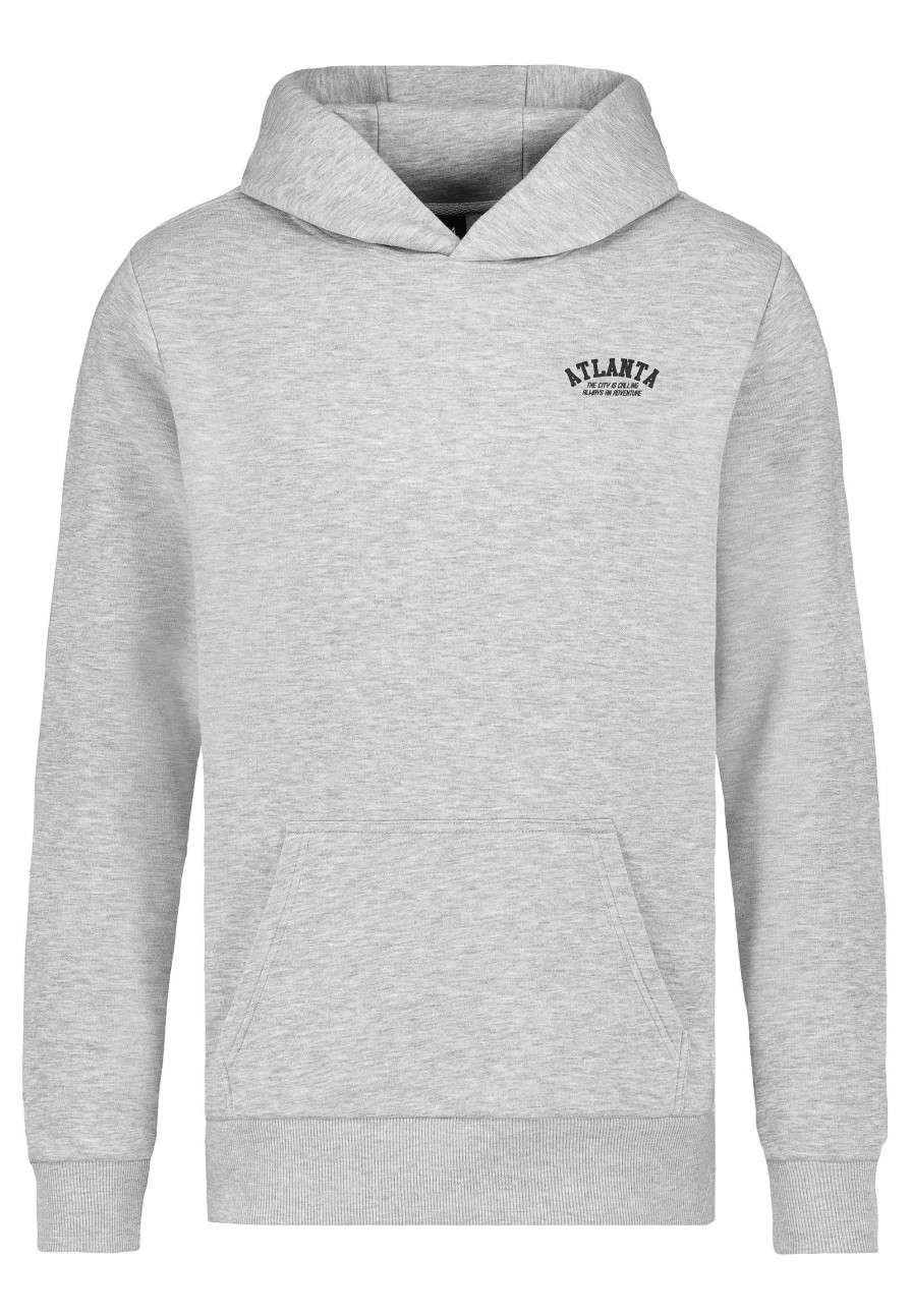 Men SUBLEVEL Hoodies | Atlanta Hoodie Light Grey