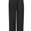 Women SUBLEVEL Pants | Muslin Trousers Black