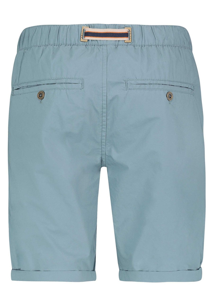 Men SUBLEVEL Shorts | Short Chinos With Belt Light Blue