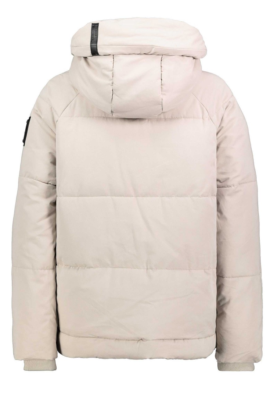 Women SUBLEVEL Popular | Warm Quilted Puffer Jacket Light Beige