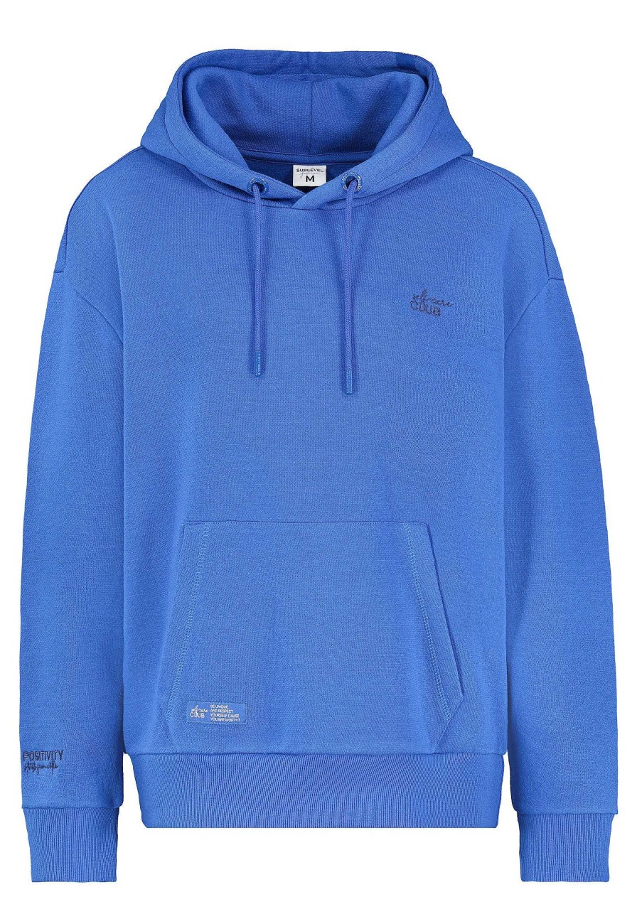 Women SUBLEVEL Popular | Women'S Basic Hoodie Blue