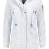 Women SUBLEVEL Jackets | Softshell Jacket With Pattern White