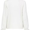 Women SUBLEVEL Blouses | Blouse With Ruffles White