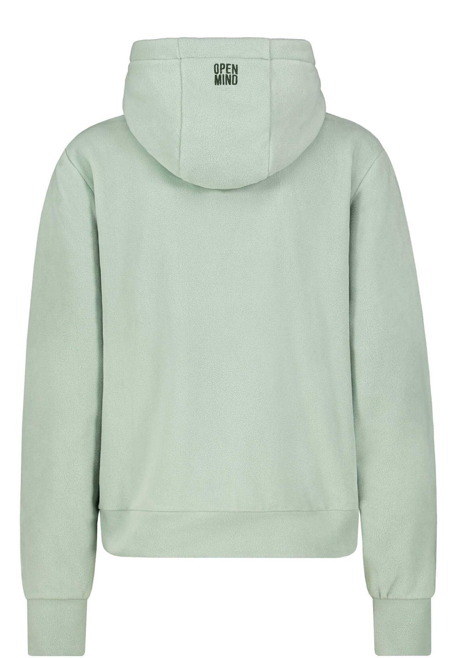 Women SUBLEVEL Popular | Basic Fleece Sweater Light Green