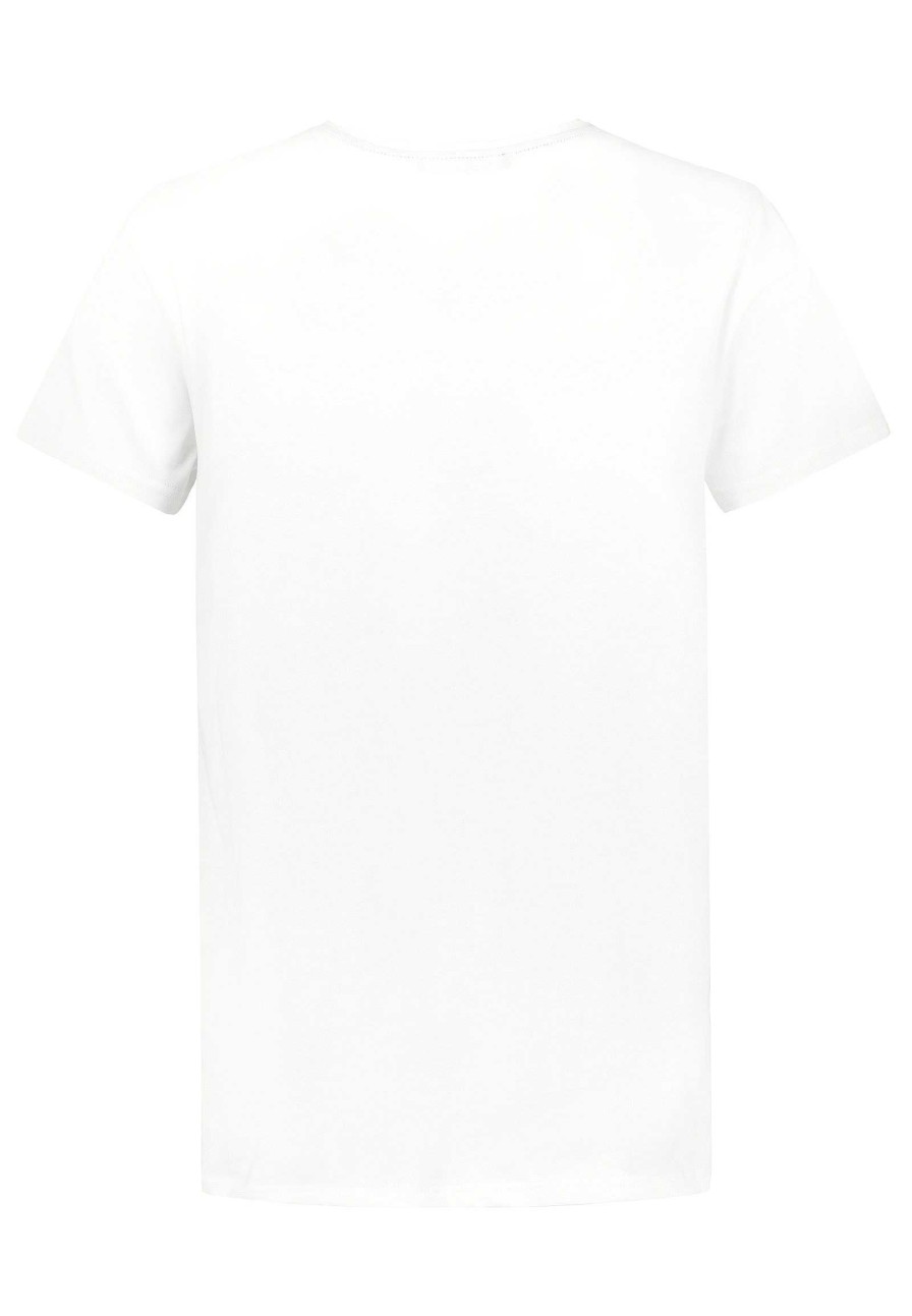 Men SUBLEVEL Shirts | Graphic Print T-Shirt White