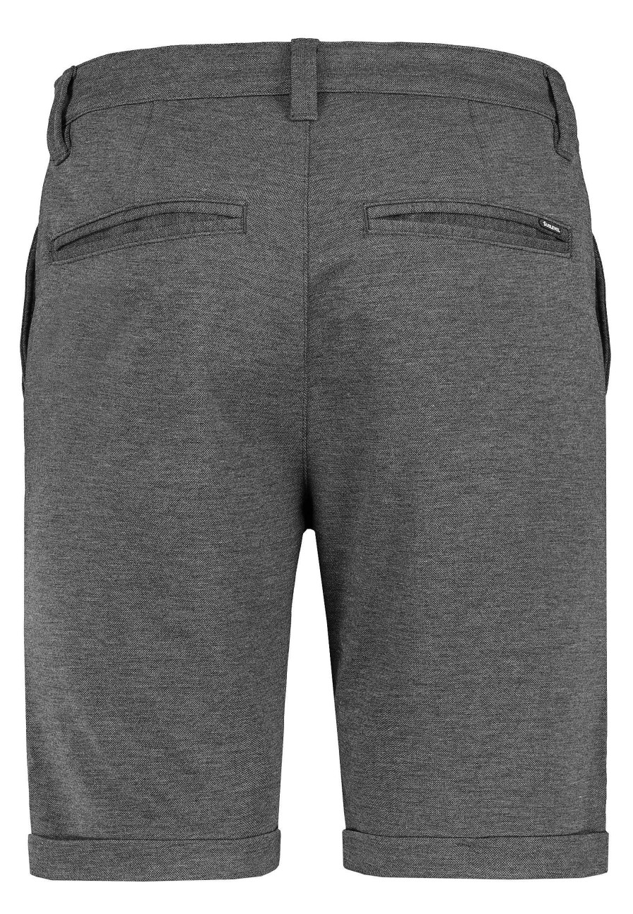 Men SUBLEVEL Shorts | Bermuda In A Chino Look Dark Grey