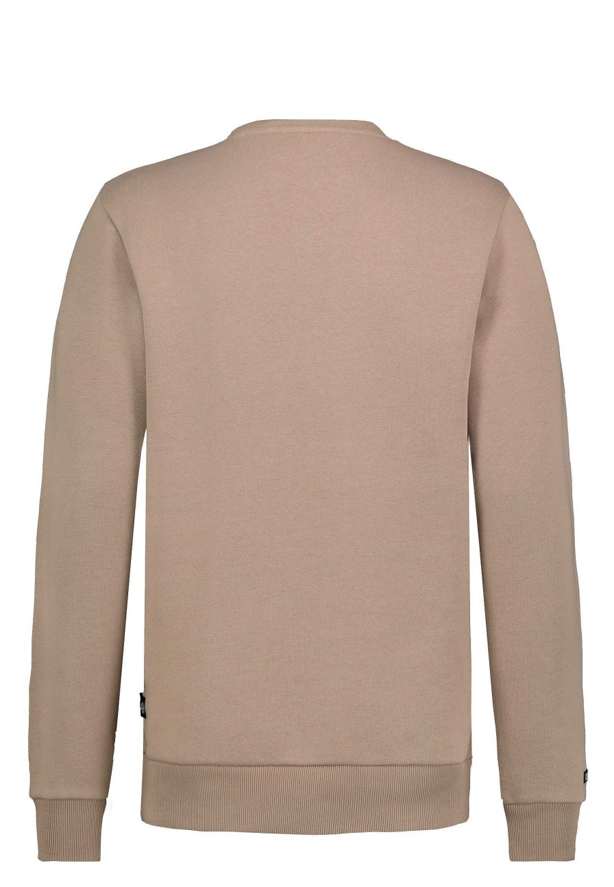 Men SUBLEVEL Pullover | Basic Sweater Beige