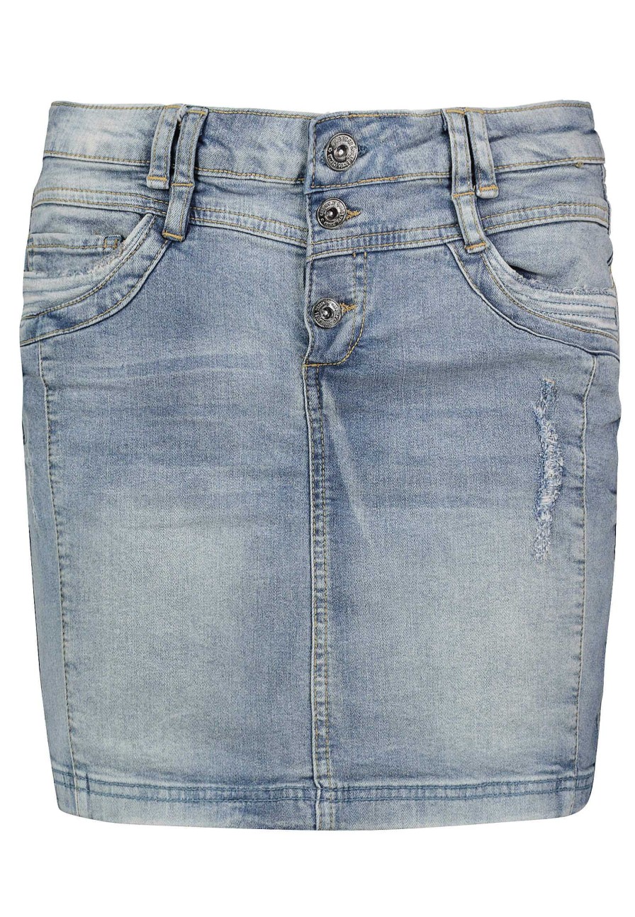 Women SUBLEVEL Dresses | Denim Mini Skirt Blue