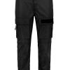 Men SUBLEVEL Pants | Outdoor Trousers With Cargo Pockets Black