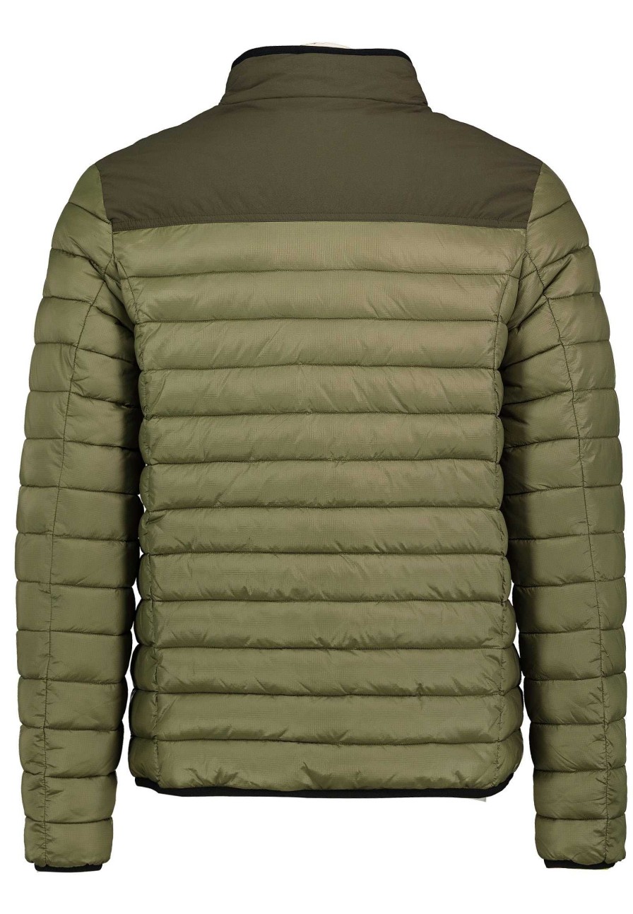 Men SUBLEVEL Popular | Men'S Lightweight Quilted Jacket Dark Green