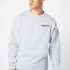 Men SUBLEVEL Popular | Sweatshirt With Back Print Light Grey