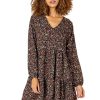 Women SUBLEVEL Dresses | Floral Print Dress Black