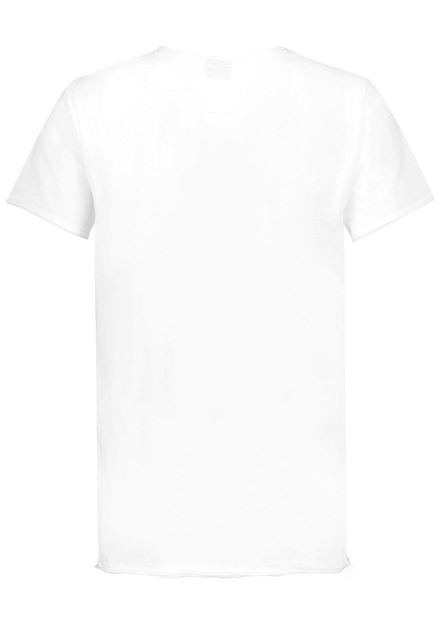 Men SUBLEVEL Shirts | T-Shirt With Men'S Print White