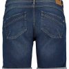 Women SUBLEVEL Shorts | Stretch Bermuda Made Of Jeans Dark Blue