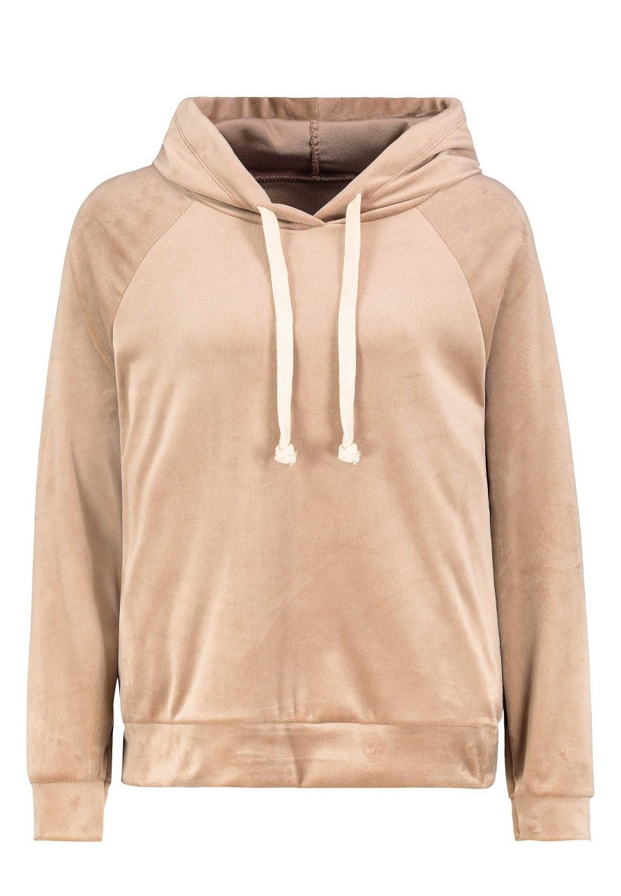 Women SUBLEVEL Pullover | Nicki Hoodie Beige