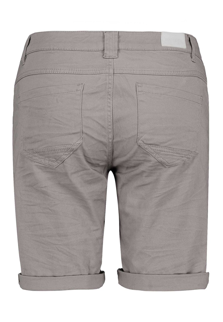 Women SUBLEVEL Shorts | Bermuda With Surcharge Light Grey